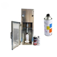 Machine de remplissage semi-automatique SH-200 pour aérosols et bouteilles avec noyau de piston, remplisseur pneumatique de peinture 200 ml