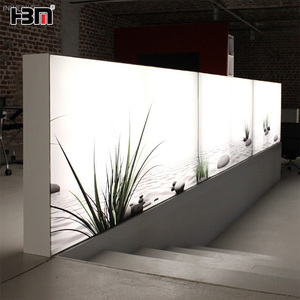 12 cm độ dày Triển Lãm Đứng không khung <span class=keywords><strong>lightbox</strong></span> nhà sản xuất với logo - Product Image 4