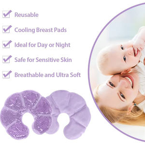 ヘルスケア製品カスタム再利用可能なホットコンプレスヒートセラピーホットコールドブレストパッド - Product Image 2