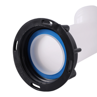 Tube de dérivation de drainage de réservoir d'eau 45mm 43mm bec de vidange accessoires de vanne de réservoir IBC