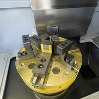 Tour vertical CNC Machine personnalisable de haute précision pour le traitement efficace des tambours de frein et des roues de traction