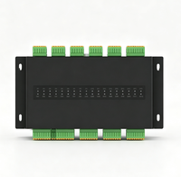 Ordinateur industriel sans ventilateur CANGHAN ABOX-3906 RK3568J, IPC embarqué sur rail DIN avec 4 ports LAN, 8 ports RS485, 2 ports CAN, large plage de température