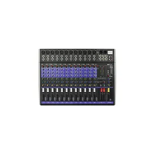 Professionale 12 canali Audio Mixer console audio suono effettore processore di segnale dj controller/console Audio mixer sala conferenze