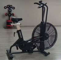 Vélo d'exercice LCD dynamique commercial nouvel équipement de gymnastique cardio avec tapis de course de ventilateur de résistance au vent