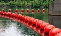 Bouée d'amarrage en polyéthylène (PE) durable avec protection UV pour usage marin, flottabilité et ancrage de bateaux