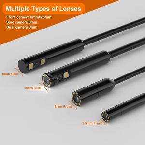 Endoscopio de Mano con Lente de 8 mm y Cable Flexible de 3.0 m para Inspección de Tuberías Estrechas - Product Image 5