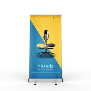 Outdoor Indoor Promotional <b>Creative</b> Design Silk Screen Printed Advertising Display Stand Logo for Banner Stand for Opening <b>Gifts</b> - Product Image 6