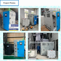Solution d'évaporation par pompe à chaleur pour eaux usées à azote ammoniacal Liheda, unité tout-en-un entièrement automatique basse température avec PLC