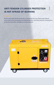 캠프에 안전하고 가족 캠핑장 타워 광 발전기에 이상적인 220V 디젤 전원 광 발전기 - Product Image 5