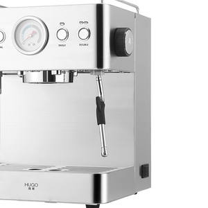 Nuevo producto de alta calidad, máquina de café comercial eléctrica de acero inoxidable, máquina de café de doble bomba para uso comercial - Product Image 2