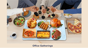 Plaque chauffante électrique portable et pliable <span class=keywords><strong>en</strong></span> silicone pour aliments, idéale pour les fêtes, les voyages et la <span class=keywords><strong>cuisine</strong></span> - Product Image 4