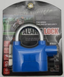 <span class=keywords><strong>Alarm</strong></span> pintu 110db Anti air, sirene keamanan pintu 110db kunci gembok paduan seng Anti Maling keamanan sepeda motor - Product Image 2