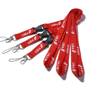 Fashion High Quality Upscale High Definition Silk Screen Printing Embossed Lanyard