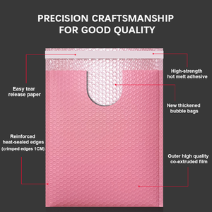 Sobres Personalizados para Envíos, Bolsas <span class=keywords><strong>de</strong></span> <span class=keywords><strong>Correo</strong></span> Autoadhesivas <span class=keywords><strong>de</strong></span> Polietileno Extruido, Color Morado, Embalaje <span class=keywords><strong>de</strong></span> Envío, Sobres <span class=keywords><strong>de</strong></span> Burbuja A4, Resistentes a Impactos - Product Image 4