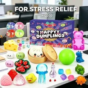 Calendario dell'Avvento 2026 con Ravioli Misteriosi, Giocattoli Antistress a Forma di Bao Bun, Unisex per Tutte le <span class=keywords><strong>Età</strong></span> - Product Image 1
