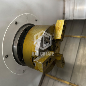 HanCreate Slant Bed Torno <span class=keywords><strong>CNC</strong></span> de Metal de 3 ejes con eje C y eje Y Torno Fresadora Combo TCK56Y con herramienta de accionamiento Torno <span class=keywords><strong>CNC</strong></span> - Product Image 4