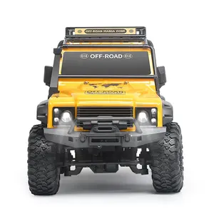 2.4G güçlü RC araba 1:10 ölçekli 4X4 kaya paletli Buggy kamyon RC araba paletli 4WD oyuncak arabalar çocuklar için ve yetişkinler