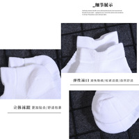 Chaussettes de sport en coton bon marché à sublimation personnalisée Chaussettes athlétiques rembourrées de haute qualité Chaussettes de cheville pour hommes
