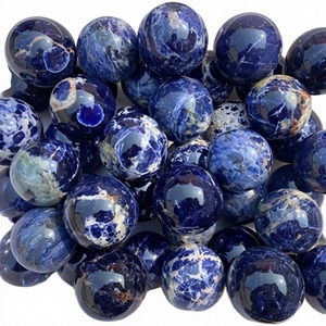 Wholesale Factory Price CrystalHola Eco-Friendly Polished Engraved Crystal <b>Ball</b> Blue Sodalite <b>Sphere</b> for Decoration Gifts - Product Image 3