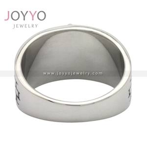 2025 винтажные оптовые пользовательские кольца из нержавеющей стали злой Монстр глаз для мужчин - Product Image 3