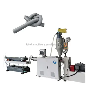 Plastic Flexible Vacuum Hose Making Machine Vacuum Cleaner Hose Corrugated Flexible Drain Suction Pipe Plastic Extruders