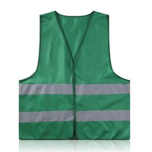 Bulk Stock Construction Traffic Off-road Duty Reflective <b>Safety</b> Vest Polyester Workwear Vest High Visibility Warning Waistcoat - Product Image 1