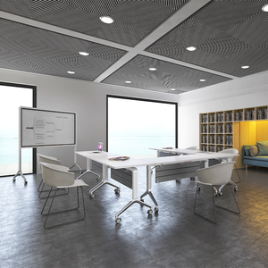 Table de conférence mobile en plastique, table de formation pliable avec roulettes, centre d'apprentissage personnalisé - Product Image 2