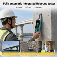 Testeur numérique de résistance à la compression du béton à marteau de rebond entièrement automatique et intégré HT225, équipement NDT conforme à la norme ASTM C805