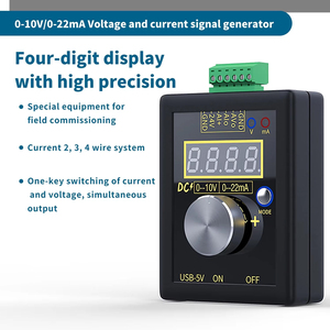 Generador de Señales Fnirsi Sg-002, Transmisor de Corriente de 0-20 mA, Instrumentos de Medición Electrónicos Profesionales, Voltaje de 4-20 mA, 0-10 V - Product Image 6