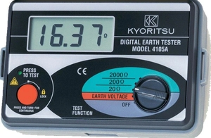 เครื่องวัดความต้านทานดินแบบดิจิตอล Kyoritsu รุ่น KEW4105A ช่วงการวัด 20/200/2000 - Product Image 4