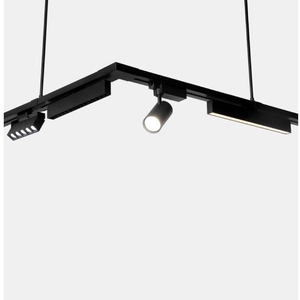 Trong nhà theo dõi chiếu sáng 4-dây 3-mạch Treo Nhôm Trần hệ thống ánh sáng với đường sắt theo dõi tùy chỉnh theo dõi đèn - Product Image 5