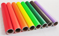 Rollos de pegatinas de vinilo de Color verde, trazador de corte, papel de vinilo adhesivo, mate, de China, 1 ~ 3 años de multiformidad, CN;GUA tomo