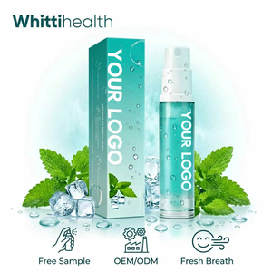 Spray buccal longue durée personnalisé contre <span class=keywords><strong>la</strong></span> mauvaise haleine, saveur naturelle fraise orange raisin, solution rafraîchissante pour l'haleine - Product Image 3