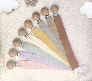 Pinza <span class=keywords><strong>ciuccio</strong></span> per bambini tinta unita tinta unita di cotone tessuto <span class=keywords><strong>ciuccio</strong></span> cinturino per <span class=keywords><strong>ciuccio</strong></span> porta catenina per bambini e bambine - Product Image 2