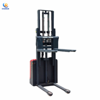 Transpalette semi-automatique 500 kg, chariot élévateur portable électrique 1 tonne, transpalette auto-chargeur, empileur de palettes