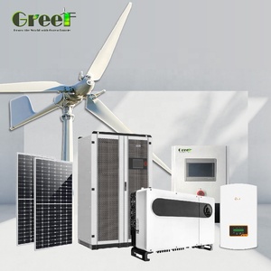 ระบบพลังงานแสงอาทิตย์แบบออนกริดและออฟกริด 5KW 10KW 30KW 100KW ระบบไฮบริดพลังงานแสงอาทิตย์ครบวงจรสำหรับใช้ในบ้านและอุตสาหกรรม - Product Image 2