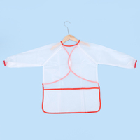 Tabliers de Peinture d'Artiste Imperméable à Manches Longues pour Enfant Taille M