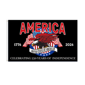 <span class=keywords><strong>Bandiera</strong></span> <span class=keywords><strong>Americana</strong></span> 250° Anniversario 3x5 Piedi Bifacciale 1776-2026 USA 250 Anni di Libertà con Design Aquila Patriottica - Product Image 3