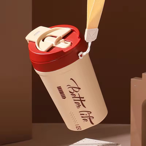 Promotional Gifts <strong>Vacuum</strong> Insulated Stainless Steel Coffee Mugs Travel Thermal Thermos Tumbler <strong>Cup</strong> with Logo and Straw