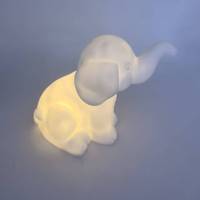 Lampe de bureau intelligente portable personnalisable avec chargement USB, design créatif Ours marin, pour intérieur