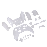 Carcasa Sólida Mate de Primera Calidad con Botones para Control de Xbox One Slim, Repuestos de Palancas de Mando y D-pad Extraíbles