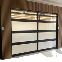 Fabricant professionnel de portes de garage classiques à impact, portes de garage à simple battant avec fenêtres, sécurité renforcée