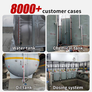 مقياس مستوى مغناطيسي، مستشعر إشارة مستوى السائل، مؤشر مستوى خزان الزيت المغناطيسي، مقياس مغناطيسي لخزان البروبان من الفولاذ المقاوم للصدأ - Product Image 3