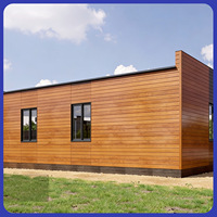 Panneaux muraux WPC gaufrés effet bois brillant pour revêtements extérieurs de villas, chalets, enseignes publicitaires extérieures ; Panneaux résistants à la décomposition