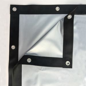 <span class=keywords><strong>IMAX</strong></span>-écran de Projection de cinéma <span class=keywords><strong>3D</strong></span>, d'origine, Portable, argent, Surface sans couture - Product Image 1