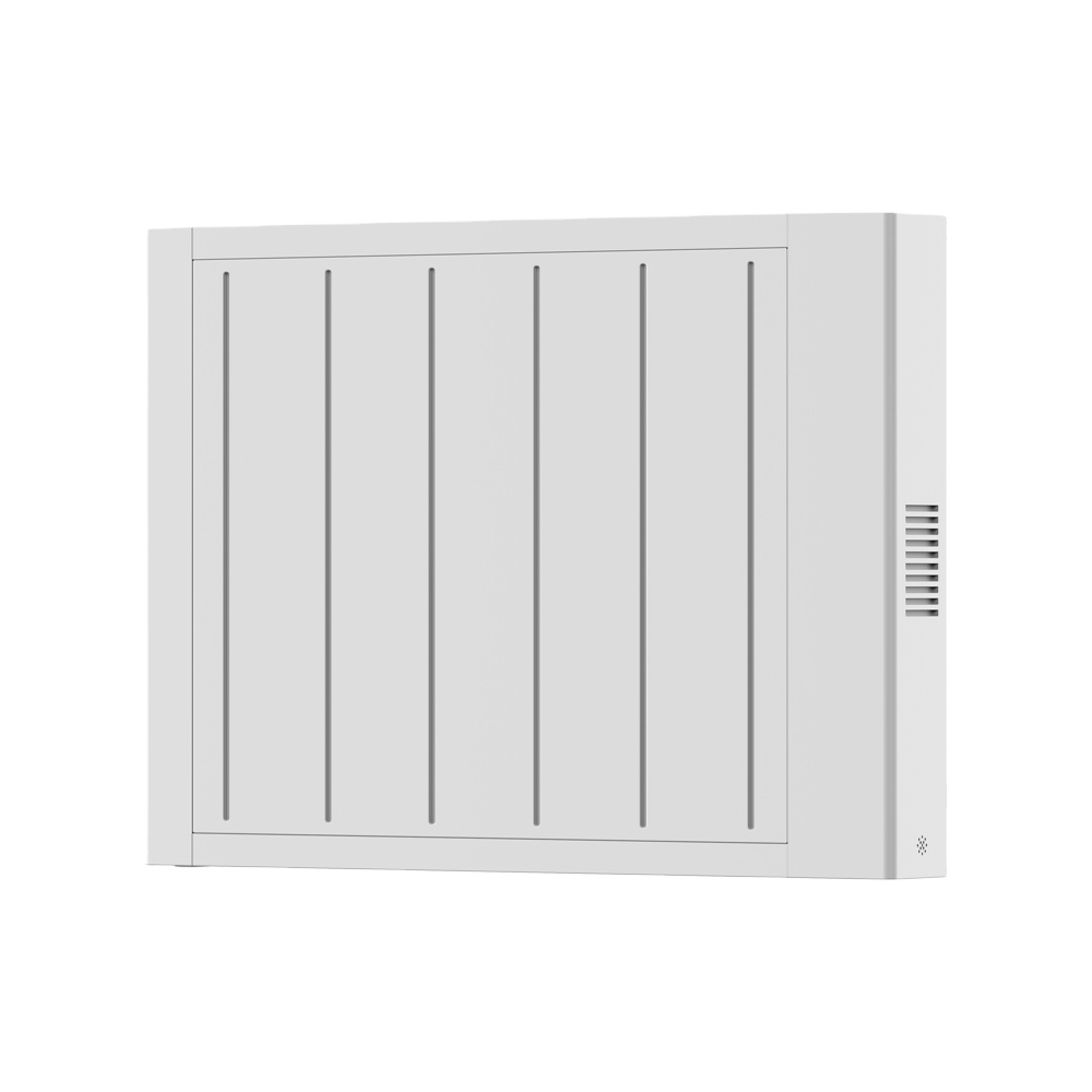 1KW-2.5KW Modern Ceramic Core Metal Electric Heat Storage Heater Adjustable Thermostat Overheat Protection Waterproof Smart