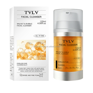 TVLV Mini Bubble Walnut Scrub Lavado <span class=keywords><strong>DE</strong></span> CARA Espuma instantánea <span class=keywords><strong>Limpieza</strong></span> potente Control <span class=keywords><strong>de</strong></span> aceite Hidratante <span class=keywords><strong>de</strong></span> <span class=keywords><strong>limpieza</strong></span> profunda Todo Tipo <span class=keywords><strong>de</strong></span> Piel - Product Image 1