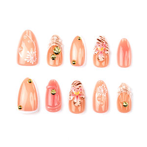 Suministros de uñas 3D de verano, Uñas postizas, Uñas de gel, Uñas postizas a presión, Adornos para uñas, Venta al por mayor de uñas postizas, Taladro para uñas - Product Image 4