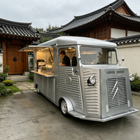 Chariot alimentaire mobile en acier inoxydable avec fonctions barbecue et café multifonctionnelles