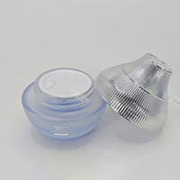 Flacon cosmétique en verre : tonique 120 ml, lait d'essence 100 ml, fond de teint, essence 50 ml 30 ml, crème pour le visage 50 g